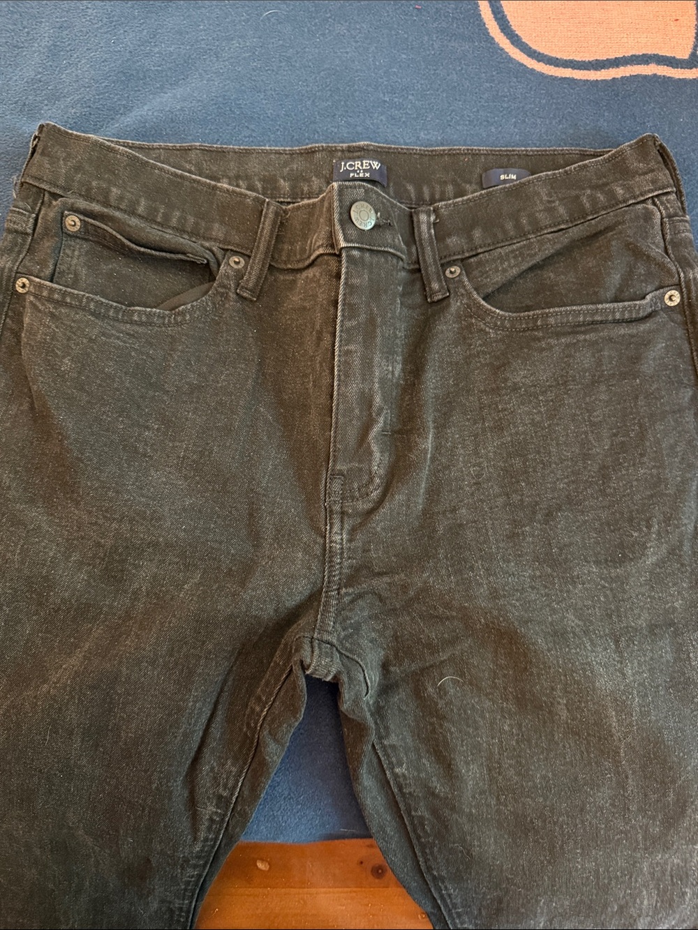 J. Crew Men's Black Jeans